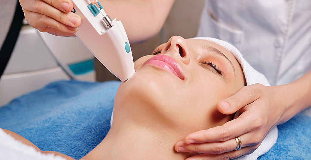 dehydration. Laser skin treatments